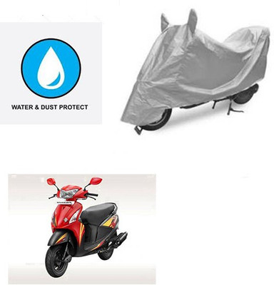 Atulit enterprises Two Wheeler Cover for Hero(Pleasure, Silver)