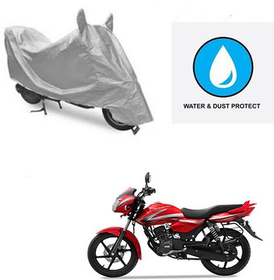 Atulit enterprises Waterproof Two Wheeler Cover for TVS(Pheonix, Silver)