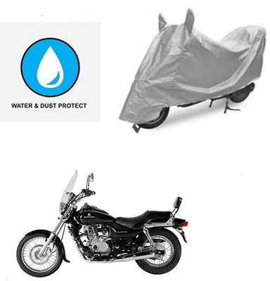 Atulit enterprises Two Wheeler Cover for Bajaj(Avenger 220 DTS-i, Silver)