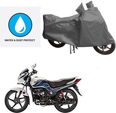 RPSENTTERPR Waterproof Two Wheeler Cover for Hero(Passion Pro TR, Grey)