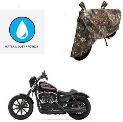 Feel heaven Two Wheeler Cover for Harley Davidson(XL 1200, Multicolor)