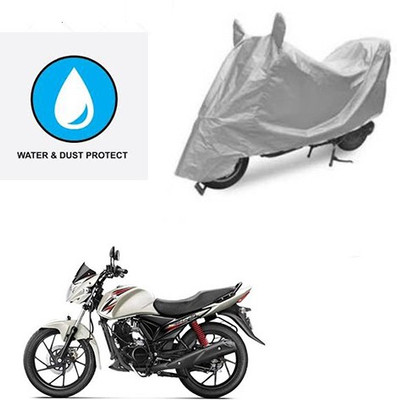 Atulit enterprises Two Wheeler Cover for Suzuki(Sling Shot, Silver)