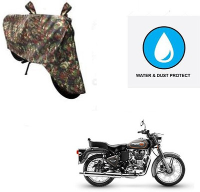 Feel heaven Two Wheeler Cover for Royal Enfield(Bullet 500, Multicolor)