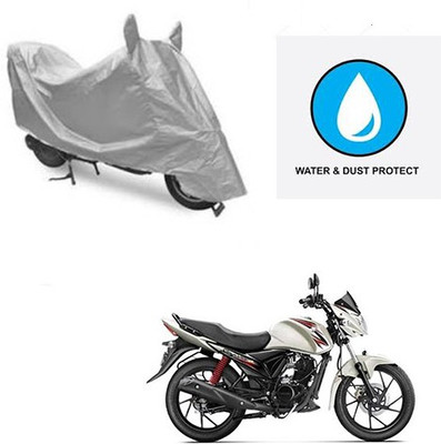 Atulit enterprises Two Wheeler Cover for Suzuki(Sling Shot, Silver)