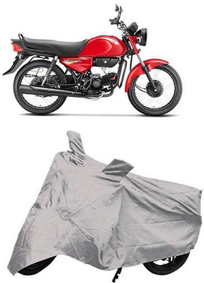 CSC CRAFT Waterproof Two Wheeler Cover for Hero(HF Dawn, Silver)