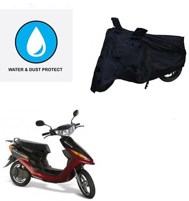 RPSENTTERPR Waterproof Two Wheeler Cover for Indus(Yo Style, Black)