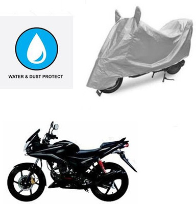 saanvi Two Wheeler Cover for Honda(CBF Stunner, Silver)