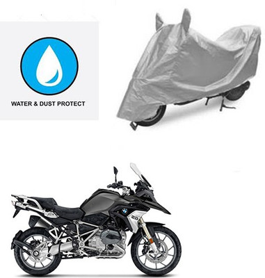 saanvi Two Wheeler Cover for BMW(1200 GS, Silver)