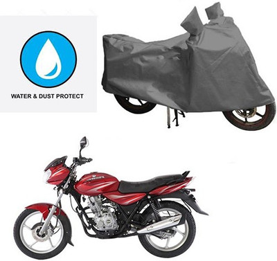 RPSENTTERPR Waterproof Two Wheeler Cover for Bajaj(Discover 125 DTS-i, Grey)