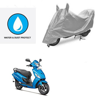 saanvi Two Wheeler Cover for Hero(Maestro Edge, Silver)