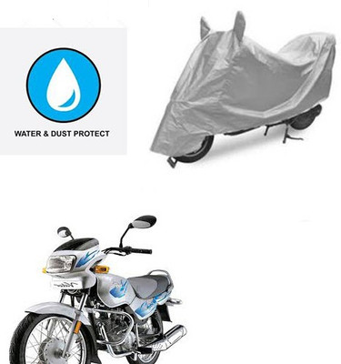 Atulit enterprises Two Wheeler Cover for TVS(Victor GLX, Silver)