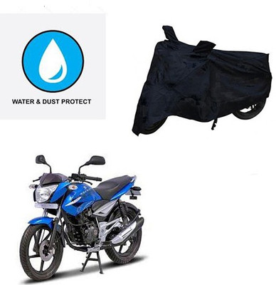 Feel heaven Two Wheeler Cover for Bajaj(XCD 125cc, Black)