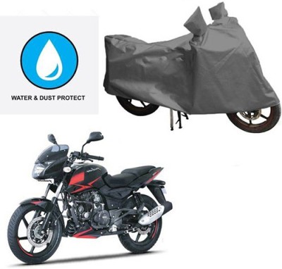 RPSENTTERPR Waterproof Two Wheeler Cover for Bajaj(Pulsar 180 DTS-i, Grey)