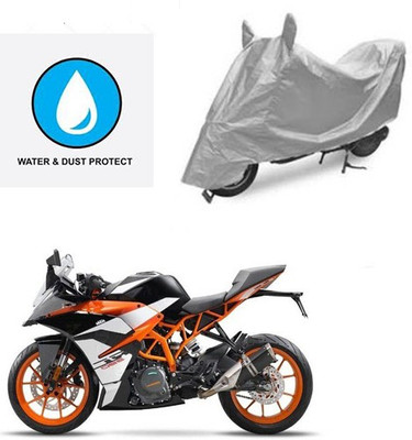Atulit enterprises Two Wheeler Cover for KTM(RD 350, Silver)
