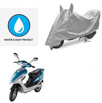 Atulit enterprises Two Wheeler Cover for BSA Motors(Diva, Silver)