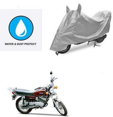 RPSENTTERPR Waterproof Two Wheeler Cover for Yamaha(RX 100, Silver)