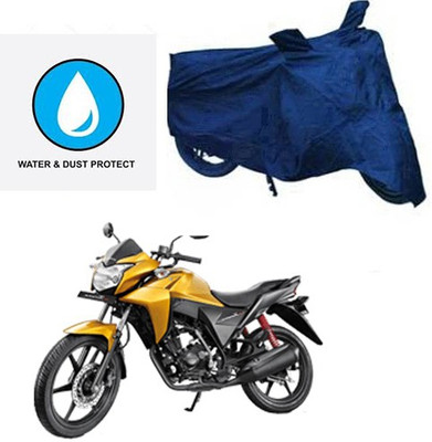 RPSENTTERPR Waterproof Two Wheeler Cover for Honda(CB Twister, Blue)