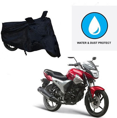Feel heaven Two Wheeler Cover for Yamaha(SZ X, Black)