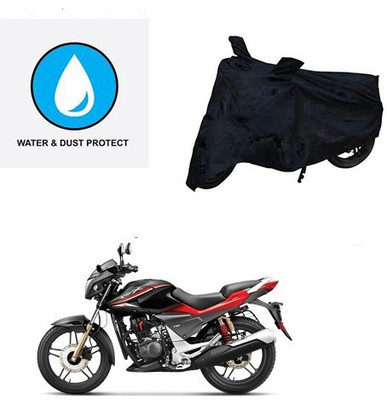 Feel heaven Two Wheeler Cover for Honda(CBZ Extreme, Black)