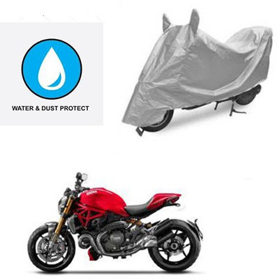 Atulit enterprises Two Wheeler Cover for Ducati(Monster 795, Silver)