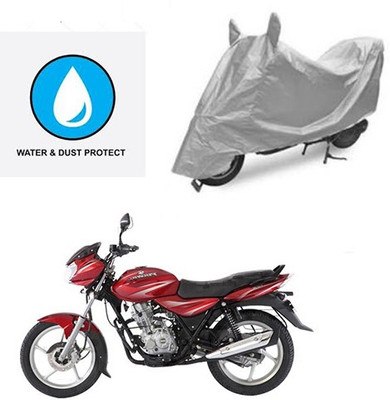 Atulit enterprises Two Wheeler Cover for Bajaj(Discover 125 DTS-i, Silver)