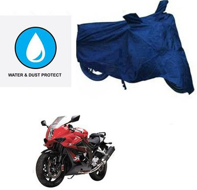 RPSENTTERPR Waterproof Two Wheeler Cover for Hyosung(GT650R, Blue)