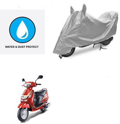 Atulit enterprises Two Wheeler Cover for Mahindra(Duro DZ, Silver)