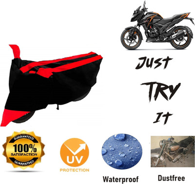Just try it Waterproof Two Wheeler Cover for Honda(X-Blade, Red)