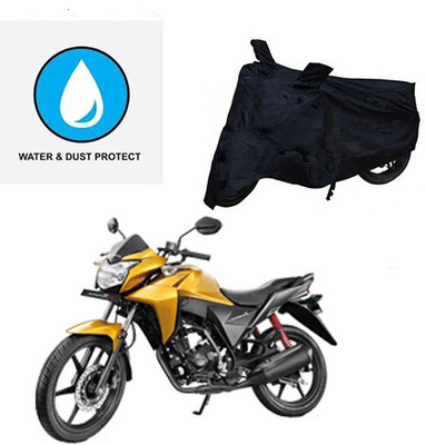 Feel heaven Two Wheeler Cover for Honda(CB Twister, Black)