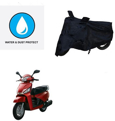 Feel heaven Two Wheeler Cover for Mahindra(Gusto, Black)