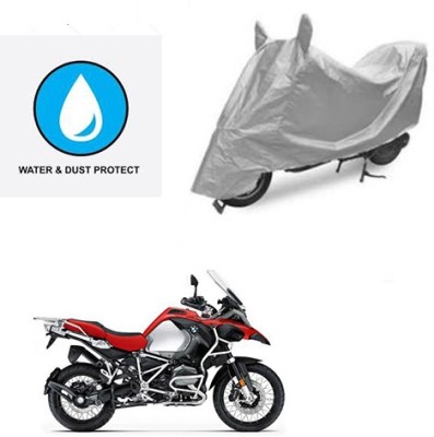 Atulit enterprises Two Wheeler Cover for BMW(R 1200 GS, Silver)