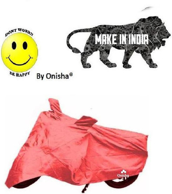 Onisha Two Wheeler Cover for Hero(Electric Maxi, Orange)