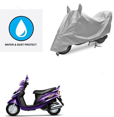 Atulit enterprises Two Wheeler Cover for Mahindra(Rodeo RZ, Silver)