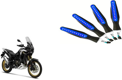 Buras Front, Rear LED Indicator Light for Honda(Blue)