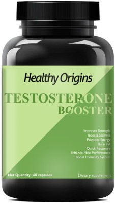 Healthy Origins Testosterone Booster Capsules with Tribulus Terrestris Extract Pro(60 No)