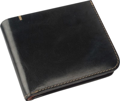 Leder Street Men Trendy, Formal, Casual Blue Genuine Leather Wallet(8 Card Slots)