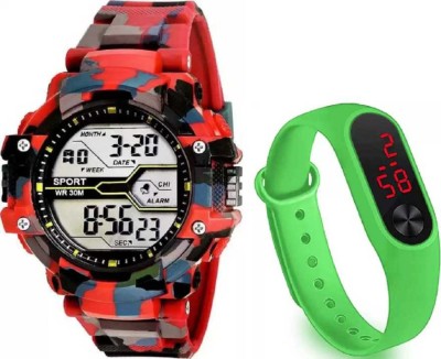 MSRA MSRA-426 stylish different colored Watch combo Digital Watch  - For Boys & Girls