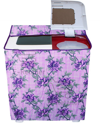 E-Retailer Semi-Automatic Washing Machine  Cover(Width: 84 cm, Purple)