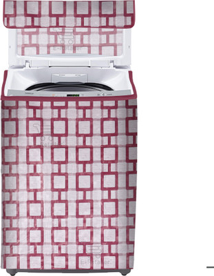E-Retailer Top Loading Washing Machine  Cover(Width: 58 cm, Red)