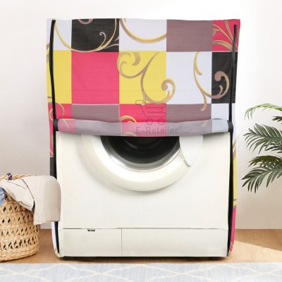 E-Retailer Front Loading Washing Machine  Cover(Width: 58 cm, Multicolor)