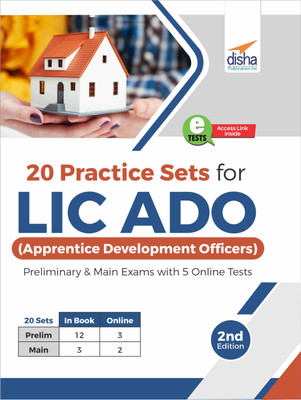 20 Practice Sets for Lic ADO (Apprentice Development Officers) Preliminary & Main Exams with 5 Online Tests(English, Paperback, unknown)