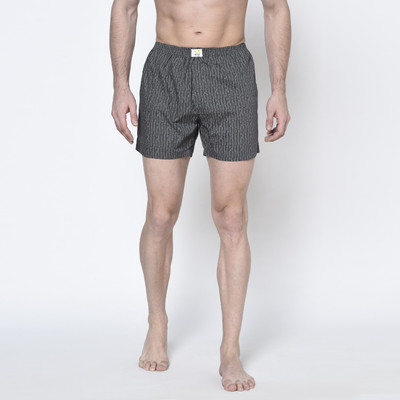 SLIP IN 2 Printed Men Grey Boxer Shorts