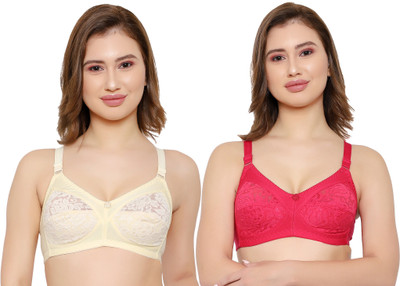 KSB Enterprises Women Full Coverage Non Padded Bra(Multicolor)