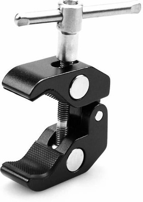 Hiffin Handlebar Jaw Clamp Camera Mount(Metal Black)
