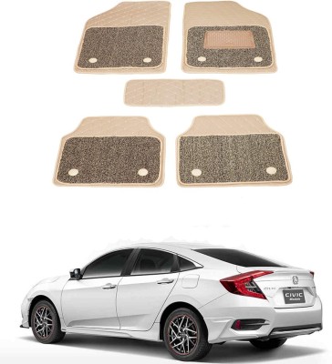 AYW Leatherite 7D Mat For  Honda Civic(Beige)