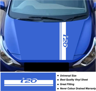 WRAPPING MANIA Sticker & Decal for Car & Bike(White)