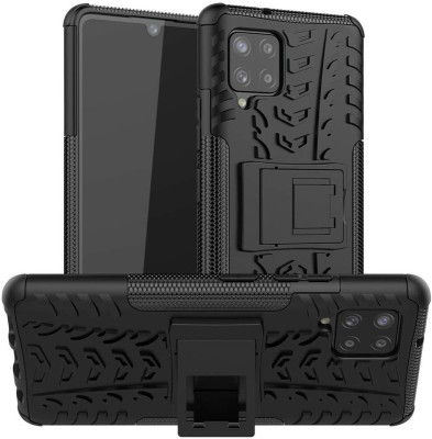 SmartPoint Bumper Case for Samsung Galaxy A42 5G(Black, Shock Proof, Pack of: 1)