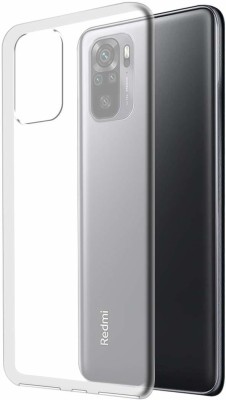 NIMMIKA ENTERPRISES Back Cover for Mi Redmi Note 10s(Soft and flexible material | Transparent design | Lightweight and slim)(Transparent, Shock Proof, Silicon, Pack of: 1)
