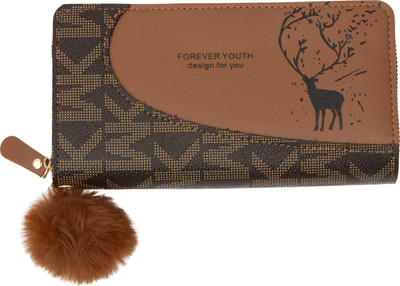 rayie collection Casual Brown  Clutch