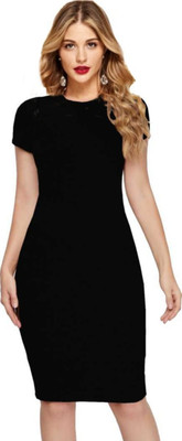 Dream Beauty Fashion Women Bodycon Black Dress